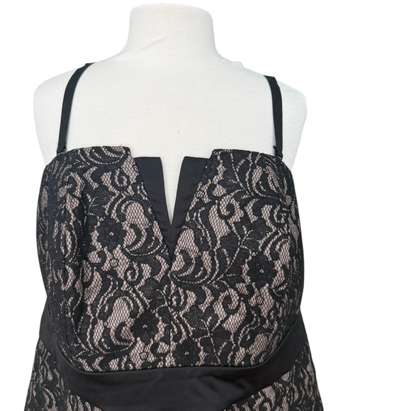 Torrid Dressy Black Sophie Chiffon Cami Plus Size 2X - Picture 2 of 7